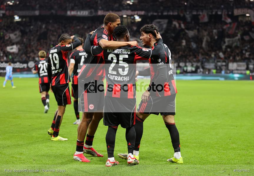 SC Freiburg, Eintracht Frankfurt, Bundesliga, Voetball, Sport, Le Football, Germany, Futbol, Fotball, Fussball, Deutschland, DFL, DFB, Calcio, 2025/26, Saison 2025/2026 - Bild-ID: 1067062