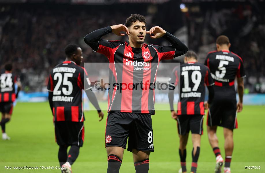 SC Freiburg, Eintracht Frankfurt, Bundesliga, Voetball, Sport, Le Football, Germany, Futbol, Fotball, Fussball, Deutschland, DFL, DFB, Calcio, 2025/26, Saison 2025/2026 - Bild-ID: 1067063