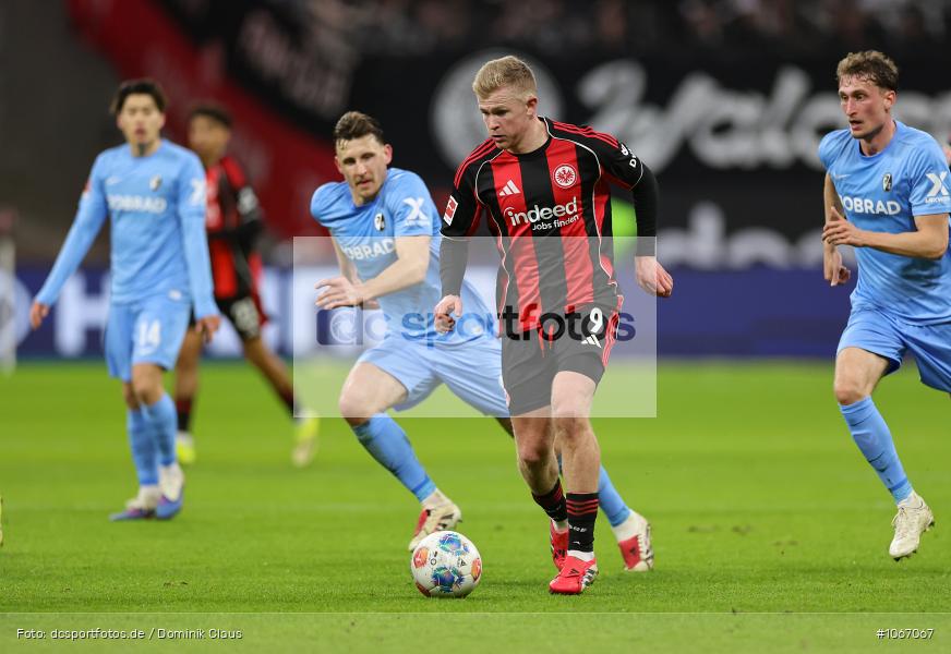 SC Freiburg, Eintracht Frankfurt, Bundesliga, Voetball, Sport, Le Football, Germany, Futbol, Fotball, Fussball, Deutschland, DFL, DFB, Calcio, 2025/26, Saison 2025/2026 - Bild-ID: 1067067