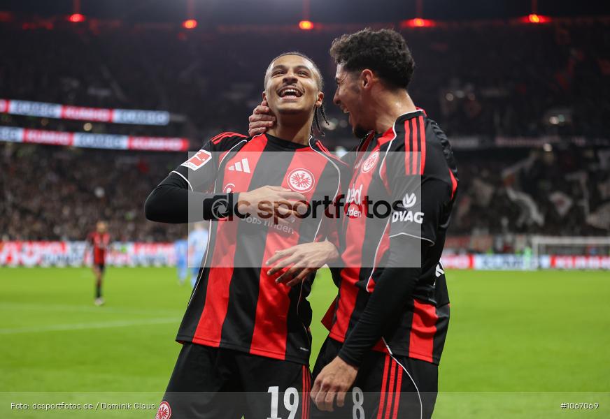 SC Freiburg, Eintracht Frankfurt, Bundesliga, Voetball, Sport, Le Football, Germany, Futbol, Fotball, Fussball, Deutschland, DFL, DFB, Calcio, 2025/26, Saison 2025/2026 - Bild-ID: 1067069