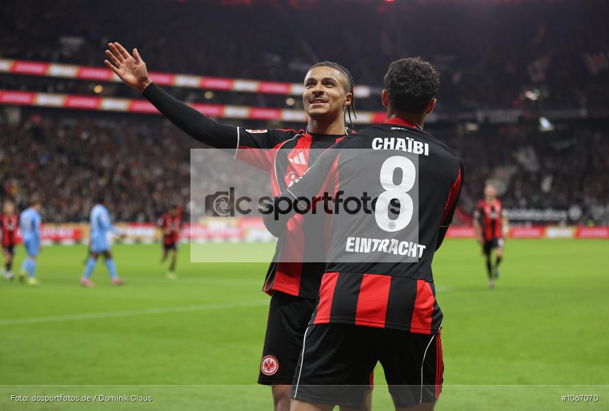 SC Freiburg, Eintracht Frankfurt, Bundesliga, Voetball, Sport, Le Football, Germany, Futbol, Fotball, Fussball, Deutschland, DFL, DFB, Calcio, 2025/26, Saison 2025/2026 - Bild-ID: 1067070