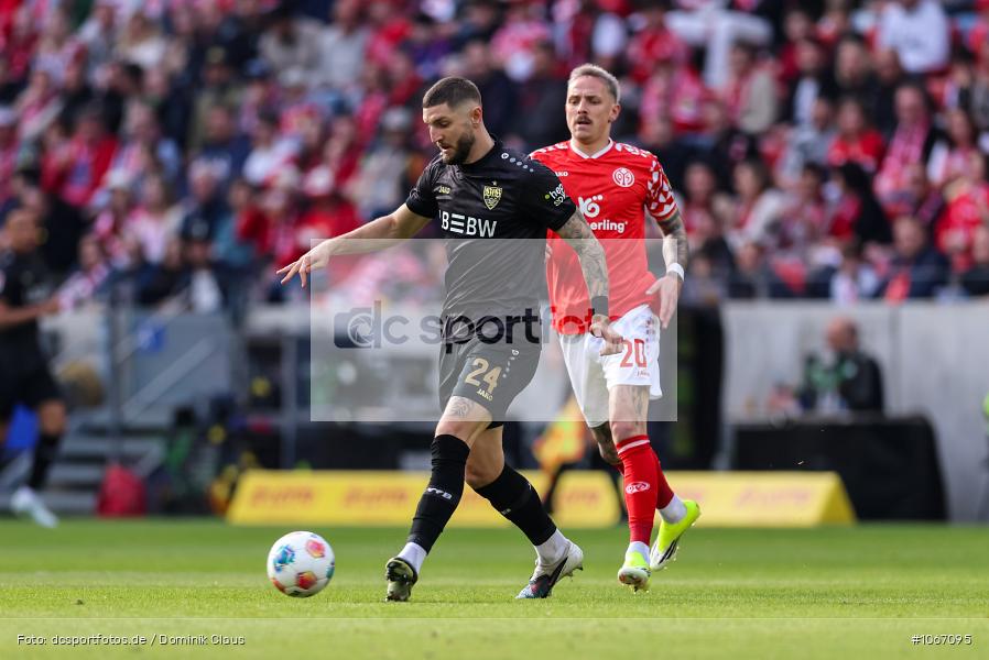 VfB Stuttgart, 1. FSV Mainz 05, Liga, Bundesliga, Voetball, Sport, Le Football, Germany, Futbol, Fotball, Fussball, Deutschland, DFL, DFB, Calcio, 2025/26, Saison 2025/2026 - Bild-ID: 1067095