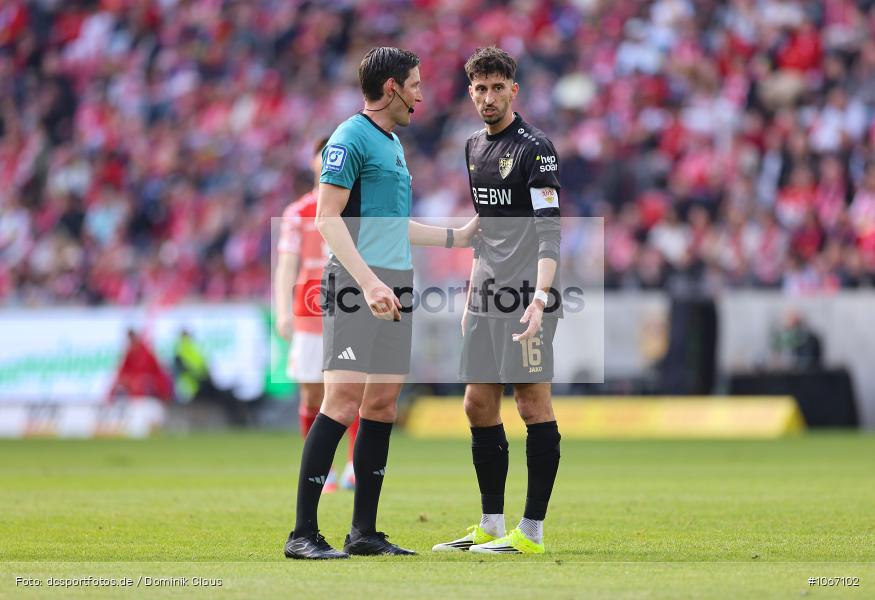 VfB Stuttgart, 1. FSV Mainz 05, Liga, Bundesliga, Voetball, Sport, Le Football, Germany, Futbol, Fotball, Fussball, Deutschland, DFL, DFB, Calcio, 2025/26, Saison 2025/2026 - Bild-ID: 1067102