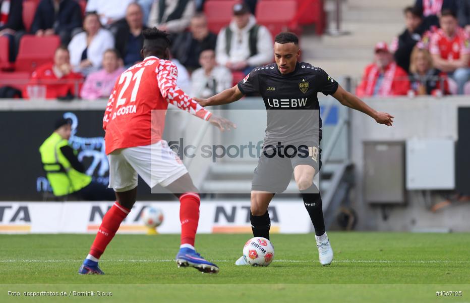 VfB Stuttgart, 1. FSV Mainz 05, Liga, Bundesliga, Voetball, Sport, Le Football, Germany, Futbol, Fotball, Fussball, Deutschland, DFL, DFB, Calcio, 2025/26, Saison 2025/2026 - Bild-ID: 1067125