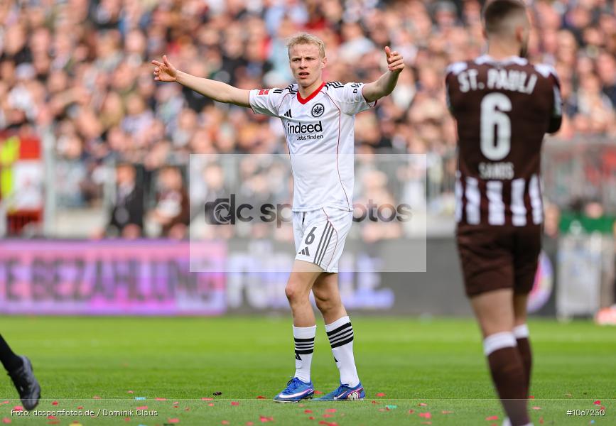Eintracht Frankfurt, FC St. Pauli, 1. Bundesliga, Bundesliga, Voetball, Sport, Le Football, Germany, Futbol, Fotball, Fussball, Deutschland, DFL, DFB, Calcio, 2025/26, Saison 2025/2026 - Bild-ID: 1067230