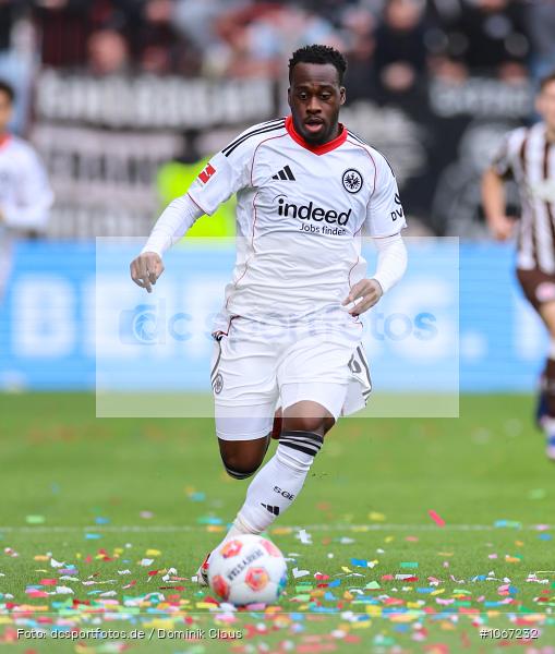 Eintracht Frankfurt, FC St. Pauli, 1. Bundesliga, Bundesliga, Voetball, Sport, Le Football, Germany, Futbol, Fotball, Fussball, Deutschland, DFL, DFB, Calcio, 2025/26, Saison 2025/2026 - Bild-ID: 1067232