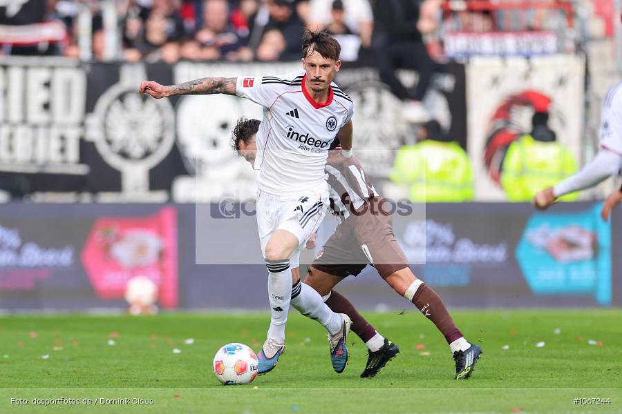 Eintracht Frankfurt, FC St. Pauli, 1. Bundesliga, Bundesliga, Voetball, Sport, Le Football, Germany, Futbol, Fotball, Fussball, Deutschland, DFL, DFB, Calcio, 2025/26, Saison 2025/2026 - Bild-ID: 1067244