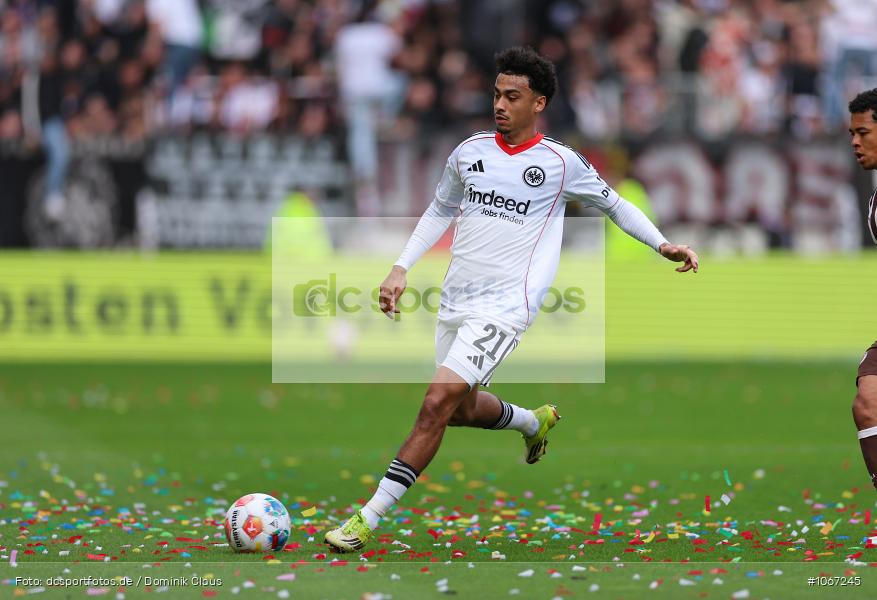 Eintracht Frankfurt, FC St. Pauli, 1. Bundesliga, Bundesliga, Voetball, Sport, Le Football, Germany, Futbol, Fotball, Fussball, Deutschland, DFL, DFB, Calcio, 2025/26, Saison 2025/2026 - Bild-ID: 1067245