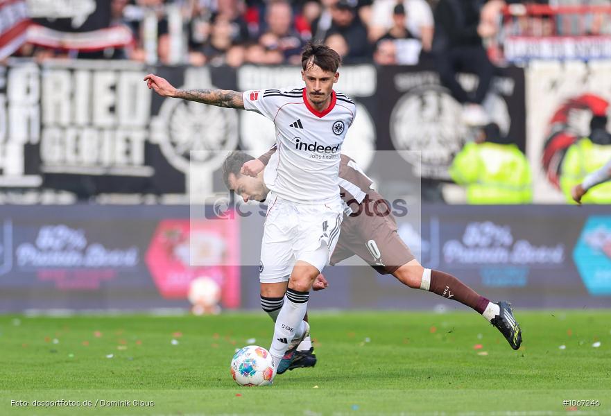 Eintracht Frankfurt, FC St. Pauli, 1. Bundesliga, Bundesliga, Voetball, Sport, Le Football, Germany, Futbol, Fotball, Fussball, Deutschland, DFL, DFB, Calcio, 2025/26, Saison 2025/2026 - Bild-ID: 1067246