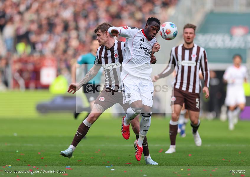 Eintracht Frankfurt, FC St. Pauli, 1. Bundesliga, Bundesliga, Voetball, Sport, Le Football, Germany, Futbol, Fotball, Fussball, Deutschland, DFL, DFB, Calcio, 2025/26, Saison 2025/2026 - Bild-ID: 1067253