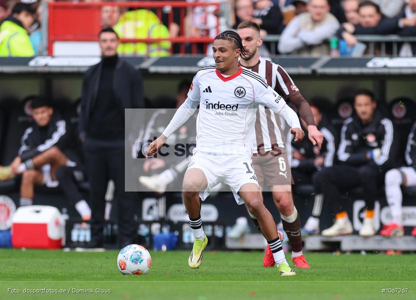 Eintracht Frankfurt, FC St. Pauli, 1. Bundesliga, Bundesliga, Voetball, Sport, Le Football, Germany, Futbol, Fotball, Fussball, Deutschland, DFL, DFB, Calcio, 2025/26, Saison 2025/2026 - Bild-ID: 1067267