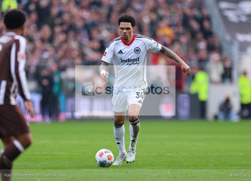 Eintracht Frankfurt, FC St. Pauli, 1. Bundesliga, Bundesliga, Voetball, Sport, Le Football, Germany, Futbol, Fotball, Fussball, Deutschland, DFL, DFB, Calcio, 2025/26, Saison 2025/2026 - Bild-ID: 1067274