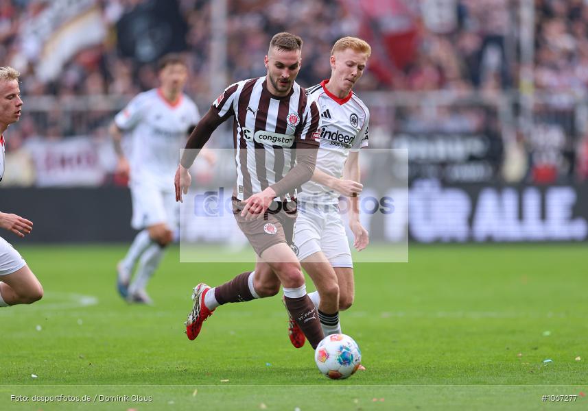 Eintracht Frankfurt, FC St. Pauli, 1. Bundesliga, Bundesliga, Voetball, Sport, Le Football, Germany, Futbol, Fotball, Fussball, Deutschland, DFL, DFB, Calcio, 2025/26, Saison 2025/2026 - Bild-ID: 1067277