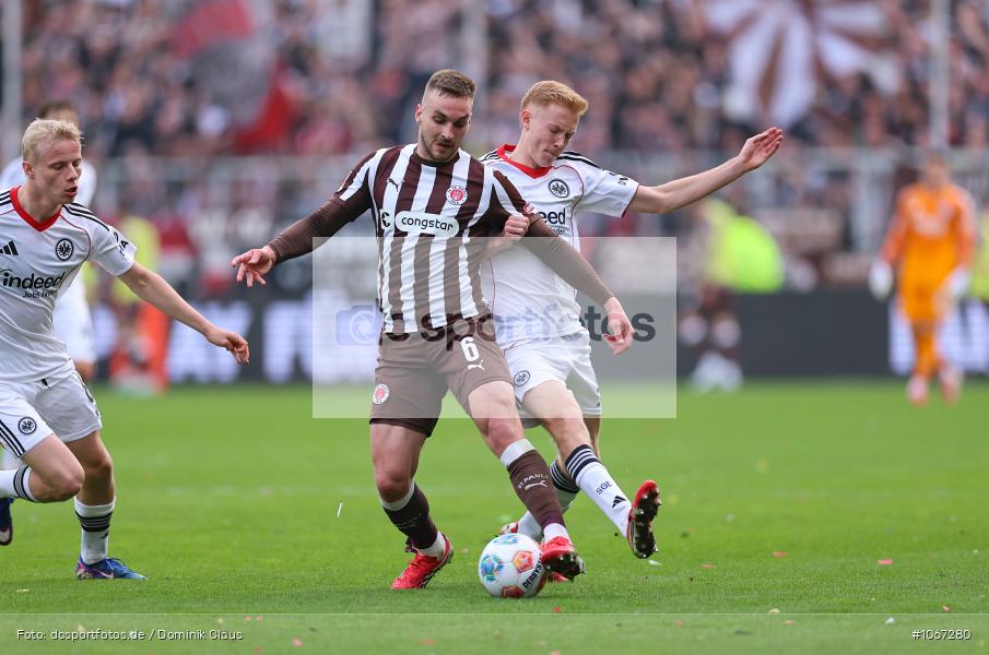 Eintracht Frankfurt, FC St. Pauli, 1. Bundesliga, Bundesliga, Voetball, Sport, Le Football, Germany, Futbol, Fotball, Fussball, Deutschland, DFL, DFB, Calcio, 2025/26, Saison 2025/2026 - Bild-ID: 1067280