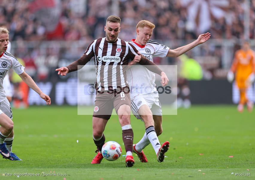 Eintracht Frankfurt, FC St. Pauli, 1. Bundesliga, Bundesliga, Voetball, Sport, Le Football, Germany, Futbol, Fotball, Fussball, Deutschland, DFL, DFB, Calcio, 2025/26, Saison 2025/2026 - Bild-ID: 1067281