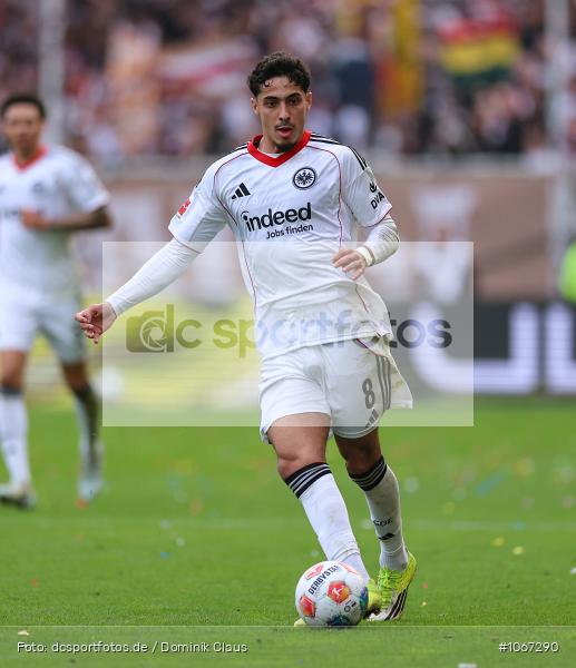 Eintracht Frankfurt, FC St. Pauli, 1. Bundesliga, Bundesliga, Voetball, Sport, Le Football, Germany, Futbol, Fotball, Fussball, Deutschland, DFL, DFB, Calcio, 2025/26, Saison 2025/2026 - Bild-ID: 1067290