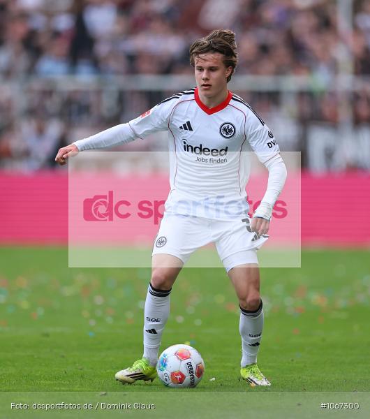 Eintracht Frankfurt, FC St. Pauli, 1. Bundesliga, Bundesliga, Voetball, Sport, Le Football, Germany, Futbol, Fotball, Fussball, Deutschland, DFL, DFB, Calcio, 2025/26, Saison 2025/2026 - Bild-ID: 1067300