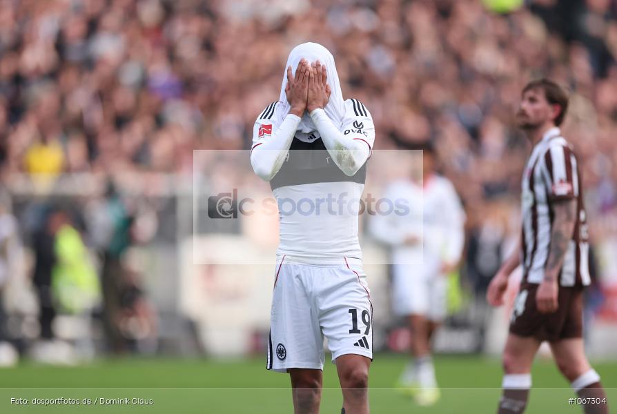Eintracht Frankfurt, FC St. Pauli, 1. Bundesliga, Bundesliga, Voetball, Sport, Le Football, Germany, Futbol, Fotball, Fussball, Deutschland, DFL, DFB, Calcio, 2025/26, Saison 2025/2026 - Bild-ID: 1067304