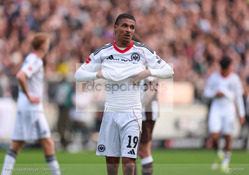 Eintracht Frankfurt, FC St. Pauli, 1. Bundesliga, Bundesliga, Voetball, Sport, Le Football, Germany, Futbol, Fotball, Fussball, Deutschland, DFL, DFB, Calcio, 2025/26, Saison 2025/2026 - Bild-ID: 1067305