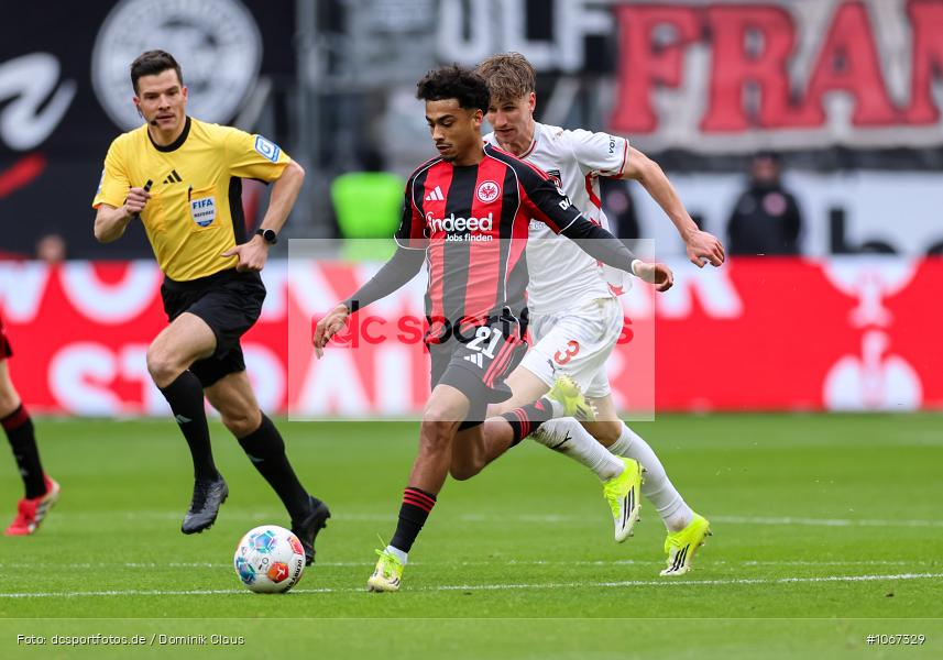 1. FC Heidenheim, Eintracht Frankfurt, Bundesliga, Voetball, Sport, Le Football, Germany, Futbol, Fotball, Fussball, Deutschland, DFL, DFB, Calcio, 2025/26, Saison 2025/2026 - Bild-ID: 1067329