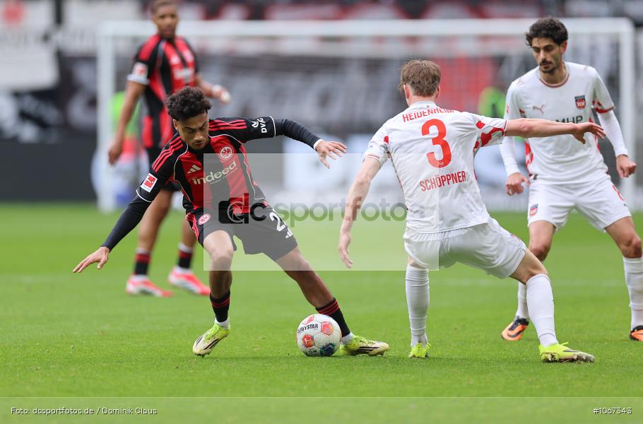 1. FC Heidenheim, Eintracht Frankfurt, Bundesliga, Voetball, Sport, Le Football, Germany, Futbol, Fotball, Fussball, Deutschland, DFL, DFB, Calcio, 2025/26, Saison 2025/2026 - Bild-ID: 1067343