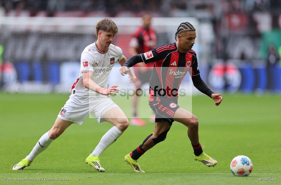 1. FC Heidenheim, Eintracht Frankfurt, Bundesliga, Voetball, Sport, Le Football, Germany, Futbol, Fotball, Fussball, Deutschland, DFL, DFB, Calcio, 2025/26, Saison 2025/2026 - Bild-ID: 1067344