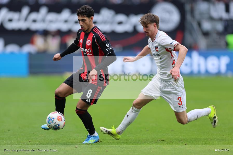 1. FC Heidenheim, Eintracht Frankfurt, Bundesliga, Voetball, Sport, Le Football, Germany, Futbol, Fotball, Fussball, Deutschland, DFL, DFB, Calcio, 2025/26, Saison 2025/2026 - Bild-ID: 1067359