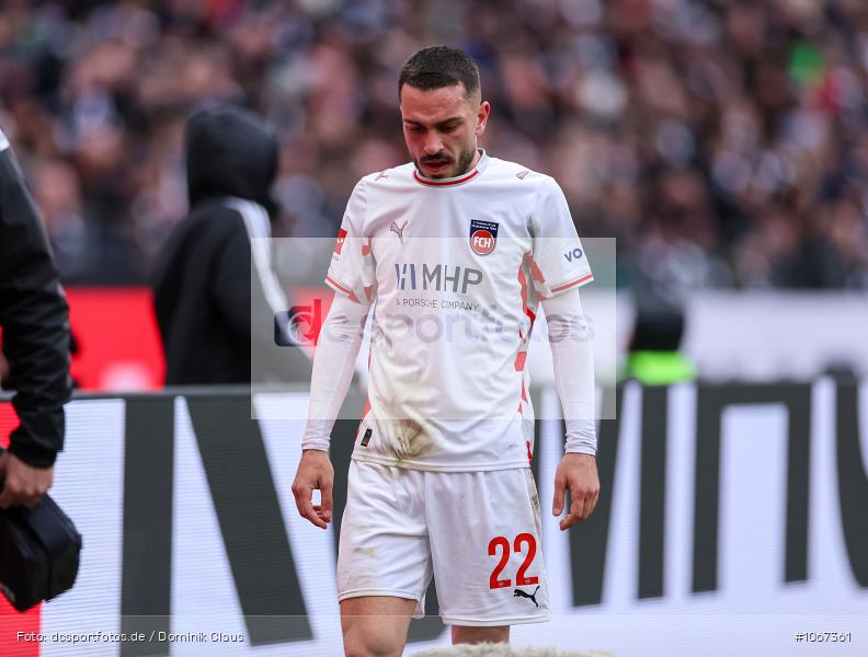 1. FC Heidenheim, Eintracht Frankfurt, Bundesliga, Voetball, Sport, Le Football, Germany, Futbol, Fotball, Fussball, Deutschland, DFL, DFB, Calcio, 2025/26, Saison 2025/2026 - Bild-ID: 1067361