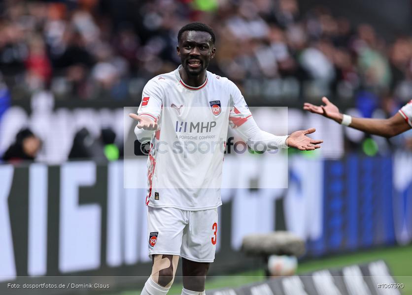 1. FC Heidenheim, Eintracht Frankfurt, Bundesliga, Voetball, Sport, Le Football, Germany, Futbol, Fotball, Fussball, Deutschland, DFL, DFB, Calcio, 2025/26, Saison 2025/2026 - Bild-ID: 1067390