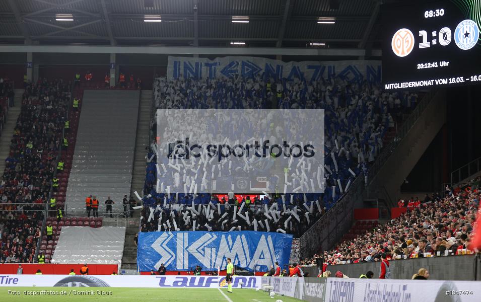 Sigma Olmütz, SK Sigma Olomouc, 1. FSV Mainz 05, UECL, UEFA Conference League, Liga, Bundesliga, Voetball, Sport, Le Football, Germany, Futbol, Fotball, Fussball, Deutschland, DFL, DFB, Calcio, 2025/26, Saison 2025/2026 - Bild-ID: 1067494