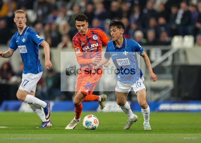 FC Schalke 04, SV Darmstadt 98, 2. Liga, 2. Bundesliga, Bundesliga, Liga, Voetball, Sport, Le Football, Germany, Futbol, Fotball, Fussball, Deutschland, DFL, DFB, Calcio, 2025/26, Saison 2025/2026 - Bild-ID: 1067600