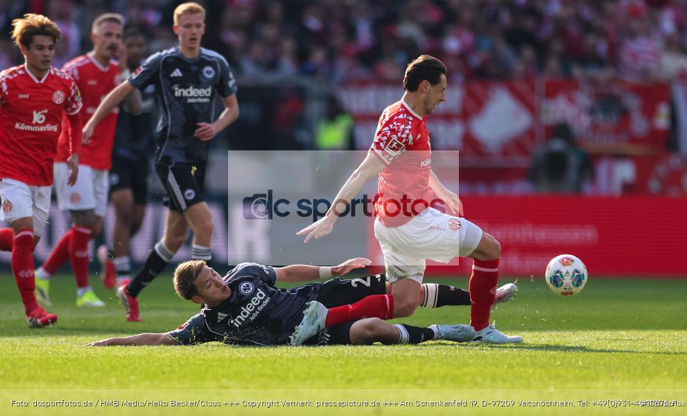 Eintracht Frankfurt, 1. FSV Mainz 05, Liga, Bundesliga, Voetball, Sport, Le Football, Germany, Futbol, Fotball, Fussball, Deutschland, DFL, DFB, Calcio, 2025/26, Saison 2025/2026 - Bild-ID: 1067661