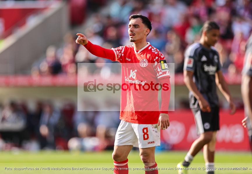Eintracht Frankfurt, 1. FSV Mainz 05, Liga, Bundesliga, Voetball, Sport, Le Football, Germany, Futbol, Fotball, Fussball, Deutschland, DFL, DFB, Calcio, 2025/26, Saison 2025/2026 - Bild-ID: 1067667