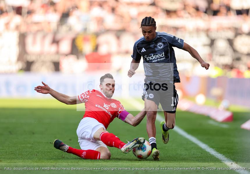 Eintracht Frankfurt, 1. FSV Mainz 05, Liga, Bundesliga, Voetball, Sport, Le Football, Germany, Futbol, Fotball, Fussball, Deutschland, DFL, DFB, Calcio, 2025/26, Saison 2025/2026 - Bild-ID: 1067679