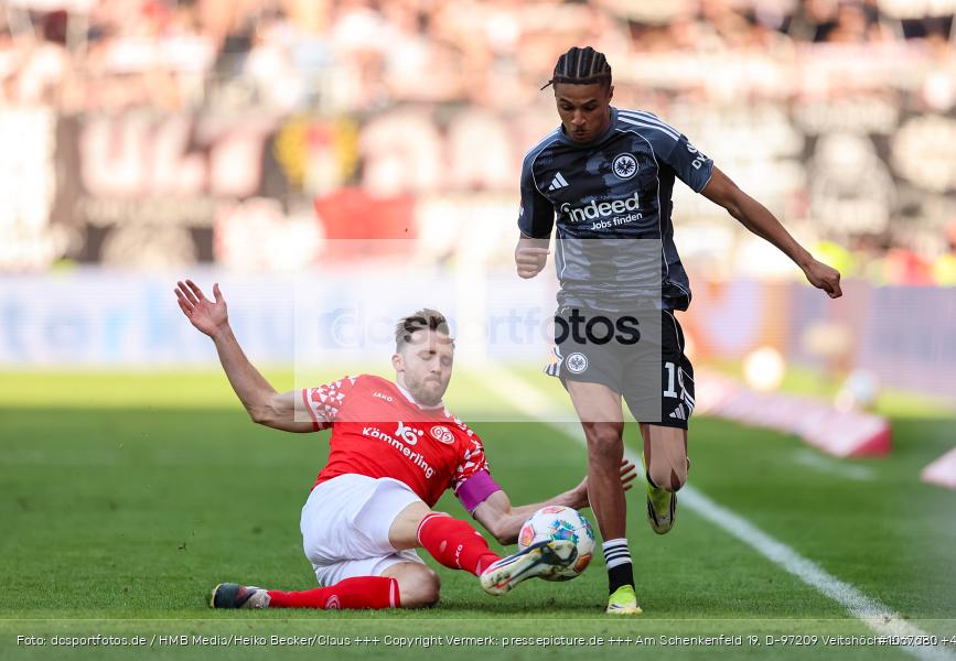 Eintracht Frankfurt, 1. FSV Mainz 05, Liga, Bundesliga, Voetball, Sport, Le Football, Germany, Futbol, Fotball, Fussball, Deutschland, DFL, DFB, Calcio, 2025/26, Saison 2025/2026 - Bild-ID: 1067680
