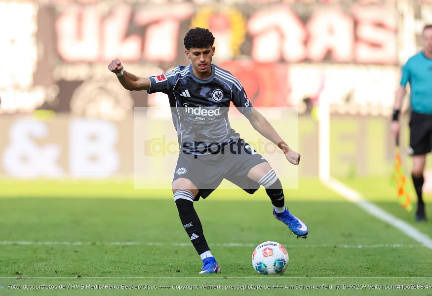 Eintracht Frankfurt, 1. FSV Mainz 05, Liga, Bundesliga, Voetball, Sport, Le Football, Germany, Futbol, Fotball, Fussball, Deutschland, DFL, DFB, Calcio, 2025/26, Saison 2025/2026 - Bild-ID: 1067688