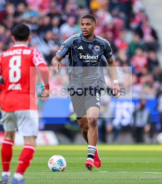 Eintracht Frankfurt, 1. FSV Mainz 05, Liga, Bundesliga, Voetball, Sport, Le Football, Germany, Futbol, Fotball, Fussball, Deutschland, DFL, DFB, Calcio, 2025/26, Saison 2025/2026 - Bild-ID: 1067689