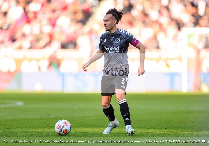 Eintracht Frankfurt, 1. FSV Mainz 05, Liga, Bundesliga, Voetball, Sport, Le Football, Germany, Futbol, Fotball, Fussball, Deutschland, DFL, DFB, Calcio, 2025/26, Saison 2025/2026 - Bild-ID: 1067690