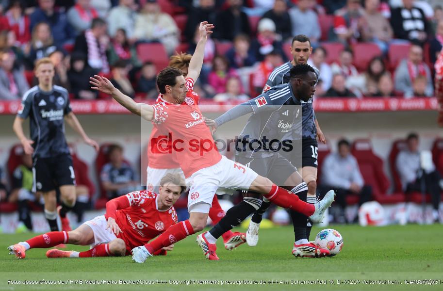 Eintracht Frankfurt, 1. FSV Mainz 05, Liga, Bundesliga, Voetball, Sport, Le Football, Germany, Futbol, Fotball, Fussball, Deutschland, DFL, DFB, Calcio, 2025/26, Saison 2025/2026 - Bild-ID: 1067707