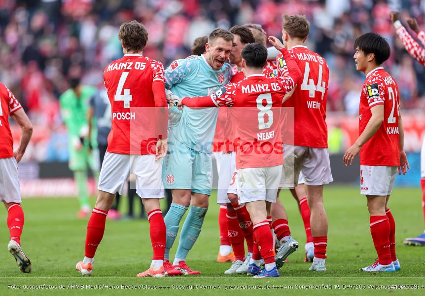 Eintracht Frankfurt, 1. FSV Mainz 05, Liga, Bundesliga, Voetball, Sport, Le Football, Germany, Futbol, Fotball, Fussball, Deutschland, DFL, DFB, Calcio, 2025/26, Saison 2025/2026 - Bild-ID: 1067728