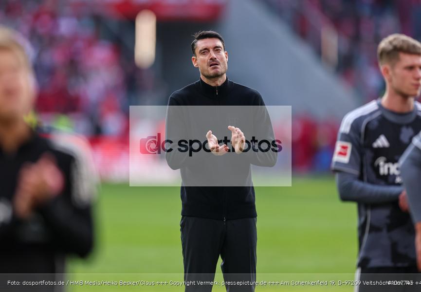 Eintracht Frankfurt, 1. FSV Mainz 05, Liga, Bundesliga, Voetball, Sport, Le Football, Germany, Futbol, Fotball, Fussball, Deutschland, DFL, DFB, Calcio, 2025/26, Saison 2025/2026 - Bild-ID: 1067743
