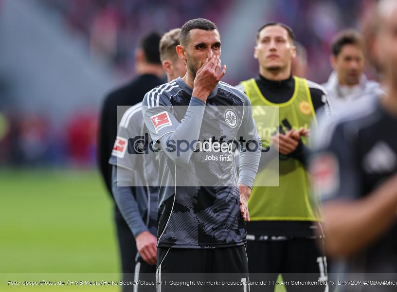 Eintracht Frankfurt, 1. FSV Mainz 05, Liga, Bundesliga, Voetball, Sport, Le Football, Germany, Futbol, Fotball, Fussball, Deutschland, DFL, DFB, Calcio, 2025/26, Saison 2025/2026 - Bild-ID: 1067745