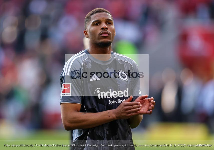 Eintracht Frankfurt, 1. FSV Mainz 05, Liga, Bundesliga, Voetball, Sport, Le Football, Germany, Futbol, Fotball, Fussball, Deutschland, DFL, DFB, Calcio, 2025/26, Saison 2025/2026 - Bild-ID: 1067746