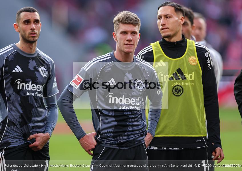 Eintracht Frankfurt, 1. FSV Mainz 05, Liga, Bundesliga, Voetball, Sport, Le Football, Germany, Futbol, Fotball, Fussball, Deutschland, DFL, DFB, Calcio, 2025/26, Saison 2025/2026 - Bild-ID: 1067755