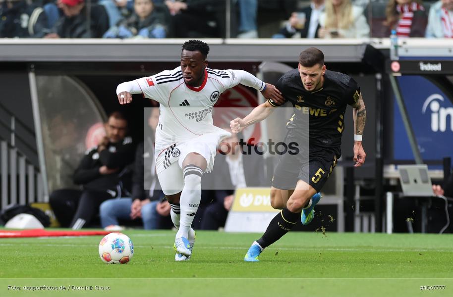 1. FC Köln, Eintracht Frankfurt, Bundesliga, Voetball, Sport, Le Football, Germany, Futbol, Fotball, Fussball, Deutschland, DFL, DFB, Calcio, 2025/26, Saison 2025/2026 - Bild-ID: 1067777