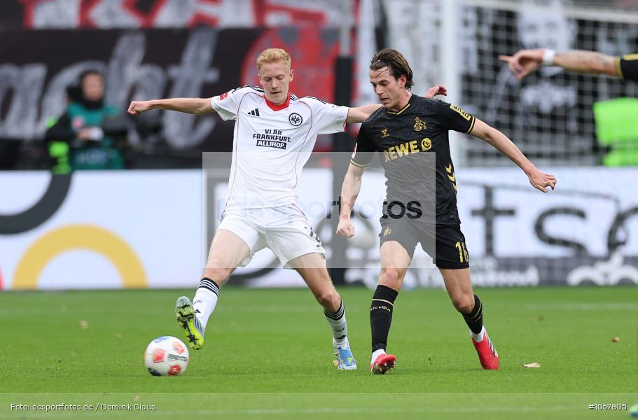 1. FC Köln, Eintracht Frankfurt, Bundesliga, Voetball, Sport, Le Football, Germany, Futbol, Fotball, Fussball, Deutschland, DFL, DFB, Calcio, 2025/26, Saison 2025/2026 - Bild-ID: 1067805
