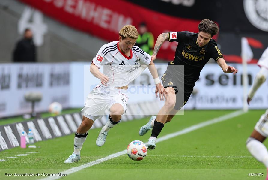 1. FC Köln, Eintracht Frankfurt, Bundesliga, Voetball, Sport, Le Football, Germany, Futbol, Fotball, Fussball, Deutschland, DFL, DFB, Calcio, 2025/26, Saison 2025/2026 - Bild-ID: 1067817