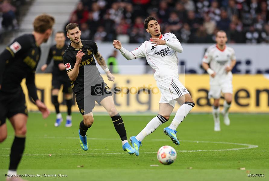 1. FC Köln, Eintracht Frankfurt, Bundesliga, Voetball, Sport, Le Football, Germany, Futbol, Fotball, Fussball, Deutschland, DFL, DFB, Calcio, 2025/26, Saison 2025/2026 - Bild-ID: 1067836