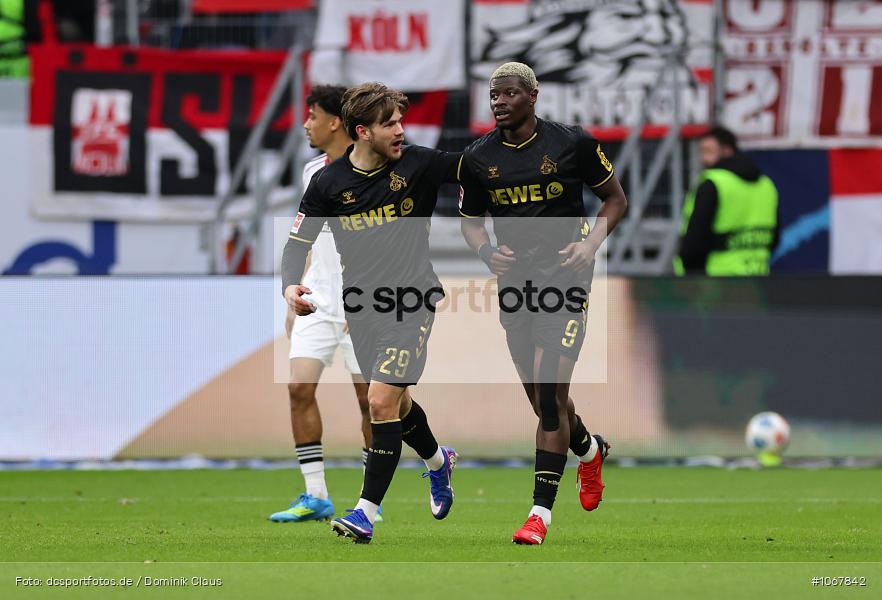 1. FC Köln, Eintracht Frankfurt, Bundesliga, Voetball, Sport, Le Football, Germany, Futbol, Fotball, Fussball, Deutschland, DFL, DFB, Calcio, 2025/26, Saison 2025/2026 - Bild-ID: 1067842