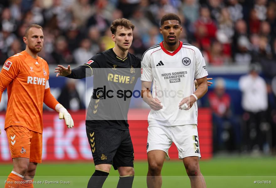 1. FC Köln, Eintracht Frankfurt, Bundesliga, Voetball, Sport, Le Football, Germany, Futbol, Fotball, Fussball, Deutschland, DFL, DFB, Calcio, 2025/26, Saison 2025/2026 - Bild-ID: 1067858